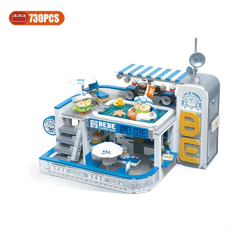 Japanese BeBe Shopping Mall Building Blocks Set
