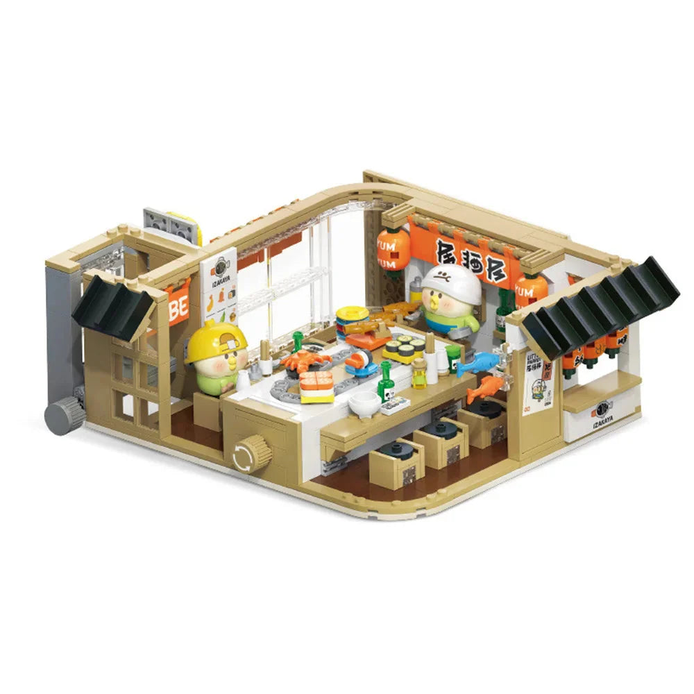 Japanese BeBe Shopping Mall Building Blocks Set