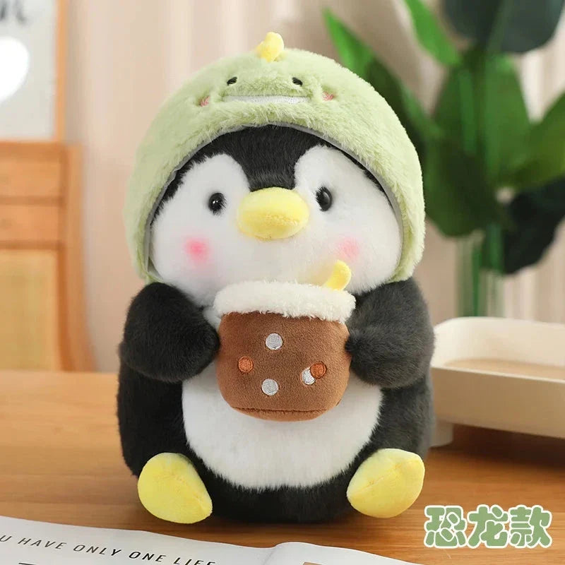 Kawaii Baby Penguin Plushies with Hats