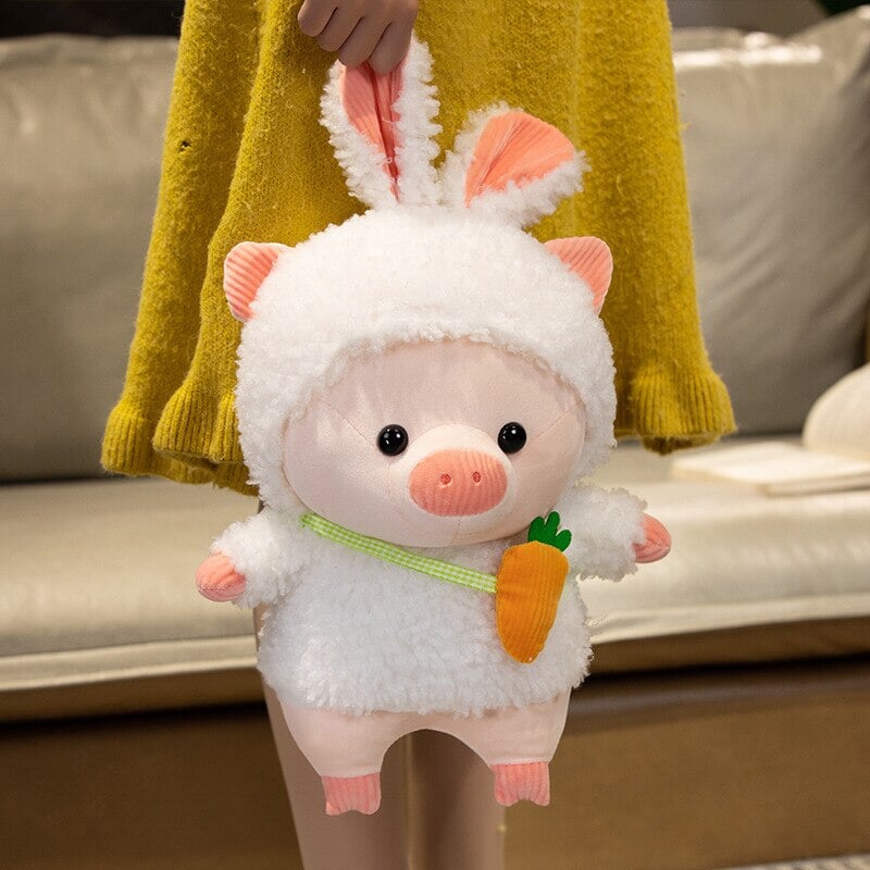Kawaii Fluffy Cosplay Piggy Plushies
