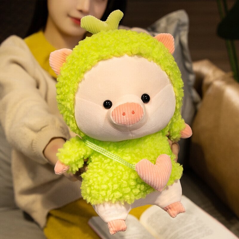 Kawaii Fluffy Cosplay Piggy Plushies
