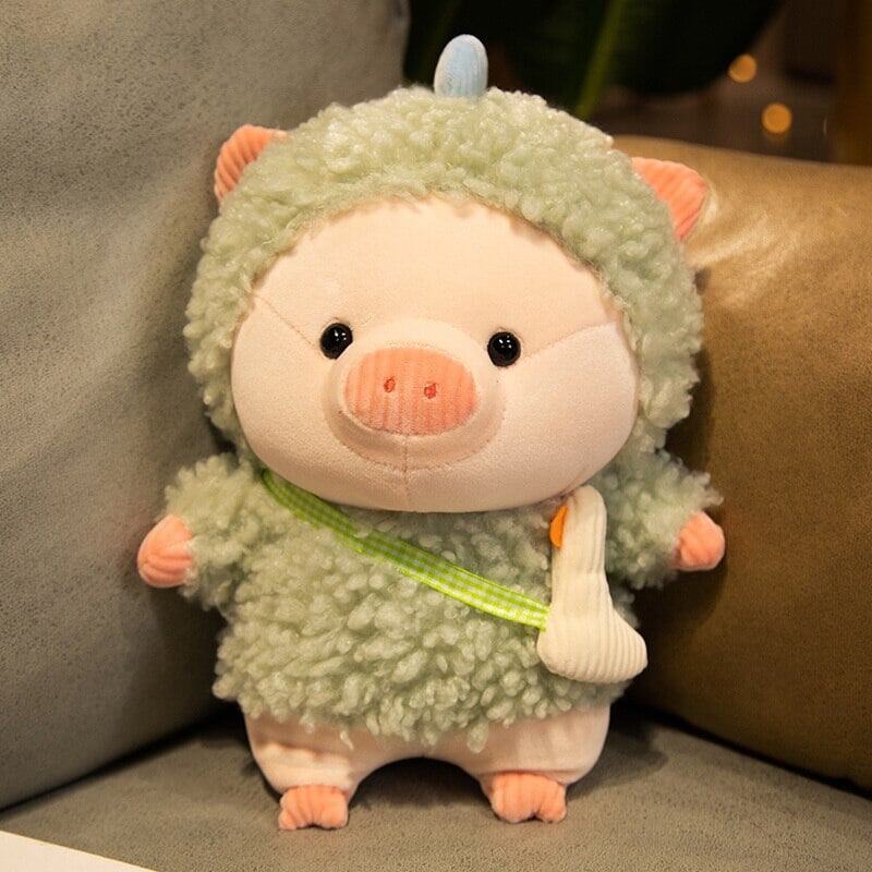 Kawaii Fluffy Cosplay Piggy Plushies
