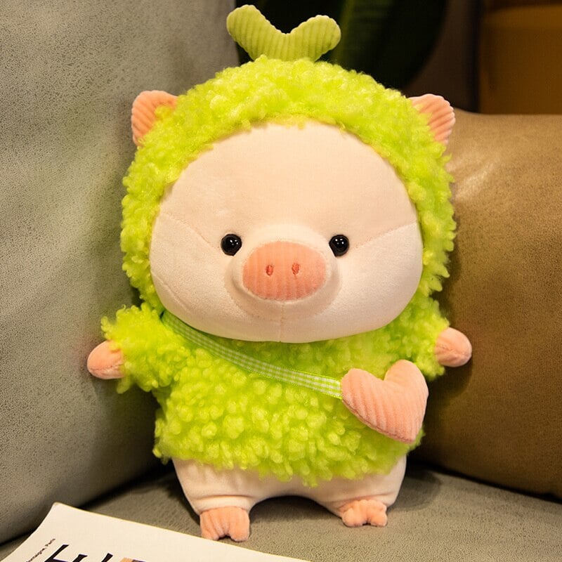 Kawaii Fluffy Cosplay Piggy Plushies