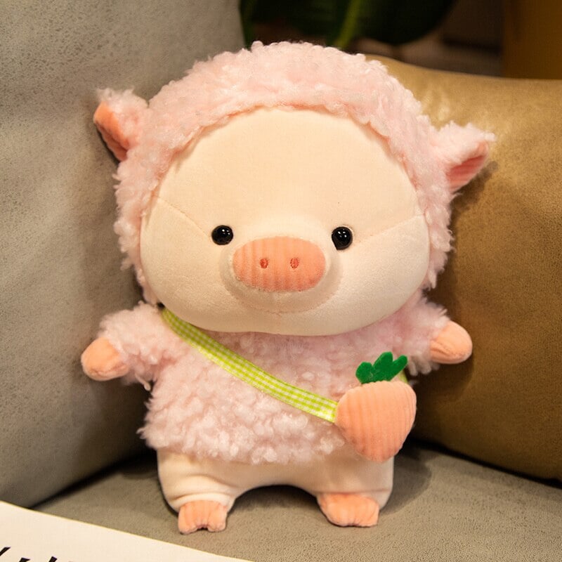 Kawaii Fluffy Cosplay Piggy Plushies