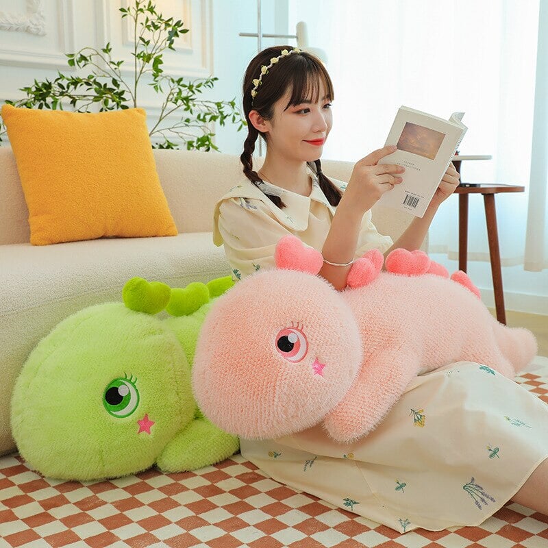Kawaii Fluffy Stegosaurus Dinosaur Plushies