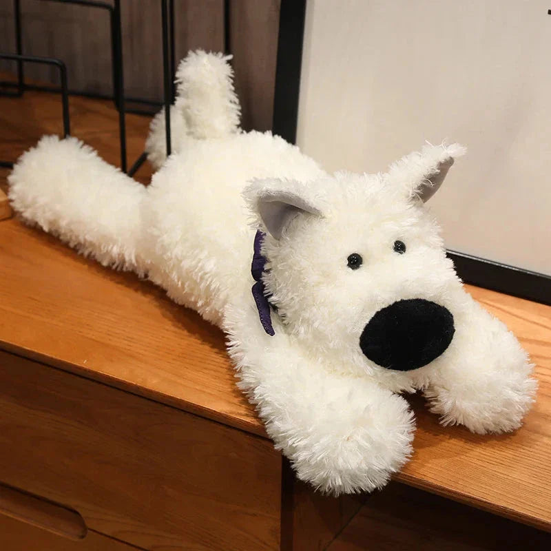 Kawaii Fluffy West Highland Dog Plushie