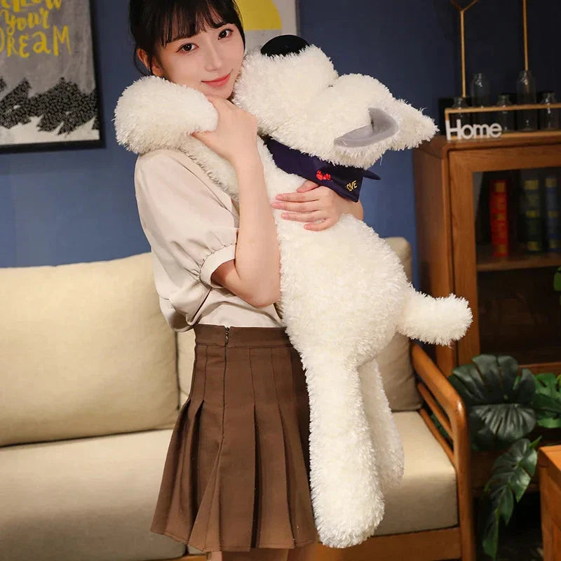 Kawaii Fluffy West Highland Dog Plushie