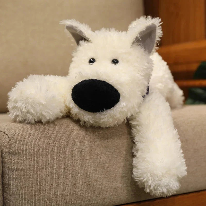 Kawaii Fluffy West Highland Dog Plushie