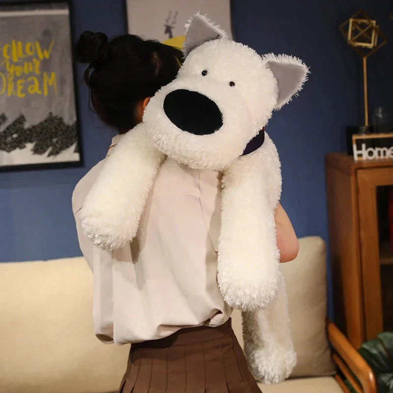 Kawaii Fluffy West Highland Dog Plushie