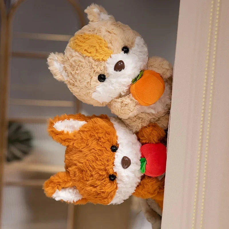 Kawaii Fox & Squirrel Chibi Plushies