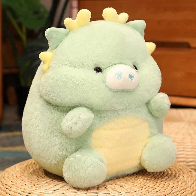 Kawaii Funny Pig Dragon Plush