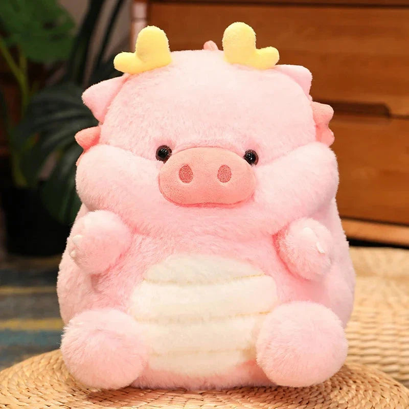 Kawaii Funny Pig Dragon Plush