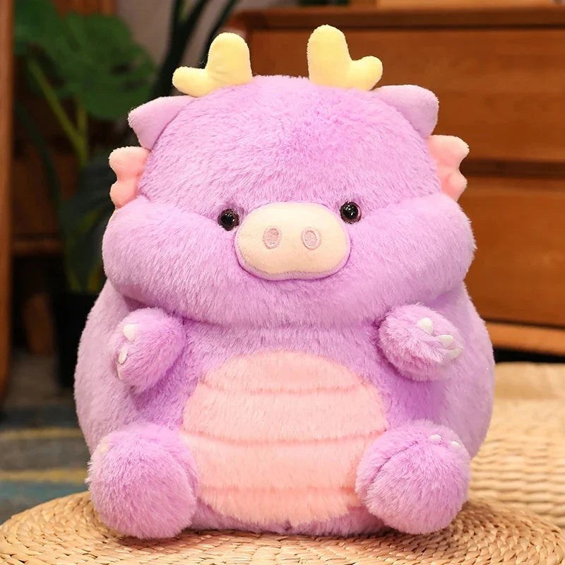 Kawaii Funny Pig Dragon Plush