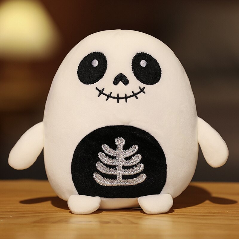 Kawaii Skeleton Pumpkin Zombie Frankenstein Vampire Halloween Plushies