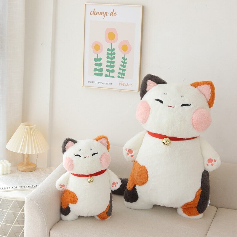 Kelly the Proud Lucky Fortune Cat Plush