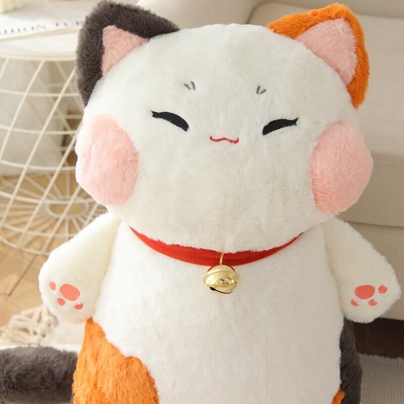 Kelly the Proud Lucky Fortune Cat Plush
