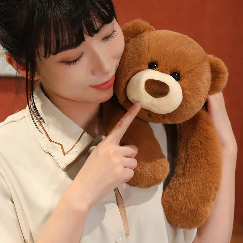 Kumo the Fluffy Brown Bear Plushie
