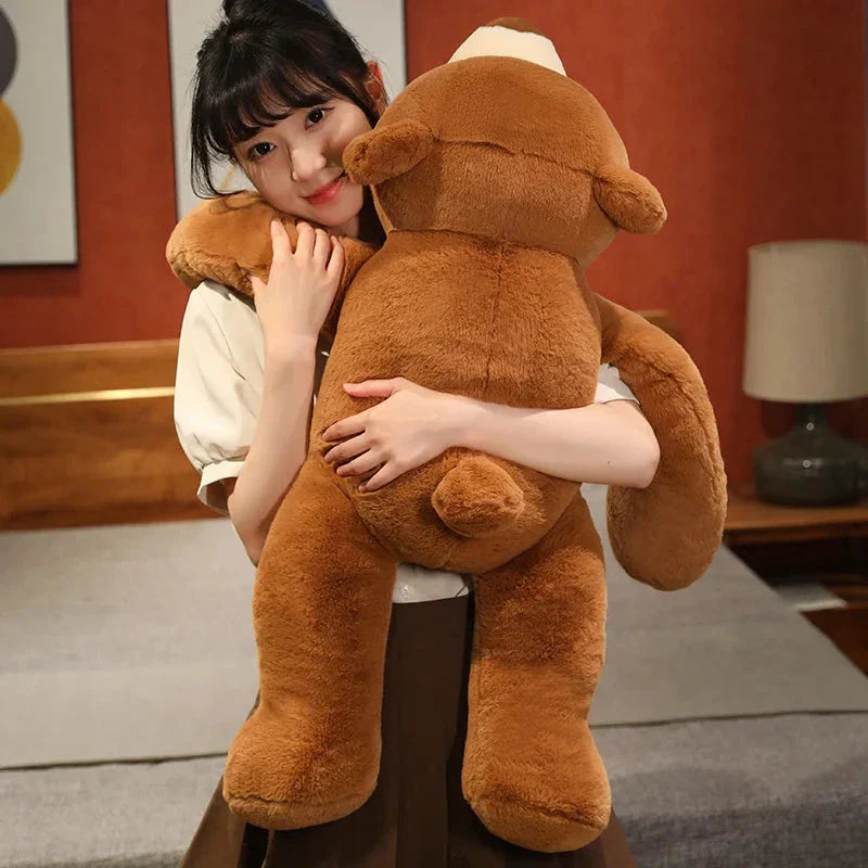 Kumo the Fluffy Brown Bear Plushie