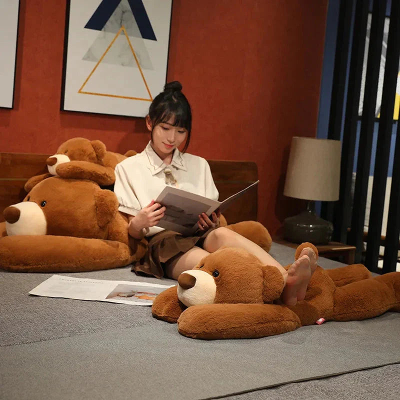 Kumo the Fluffy Brown Bear Plushie