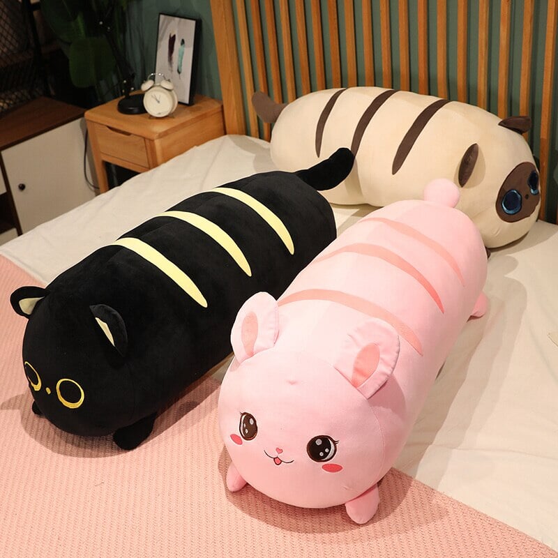 Long Cat Bunny Bread Snuggly Buddies