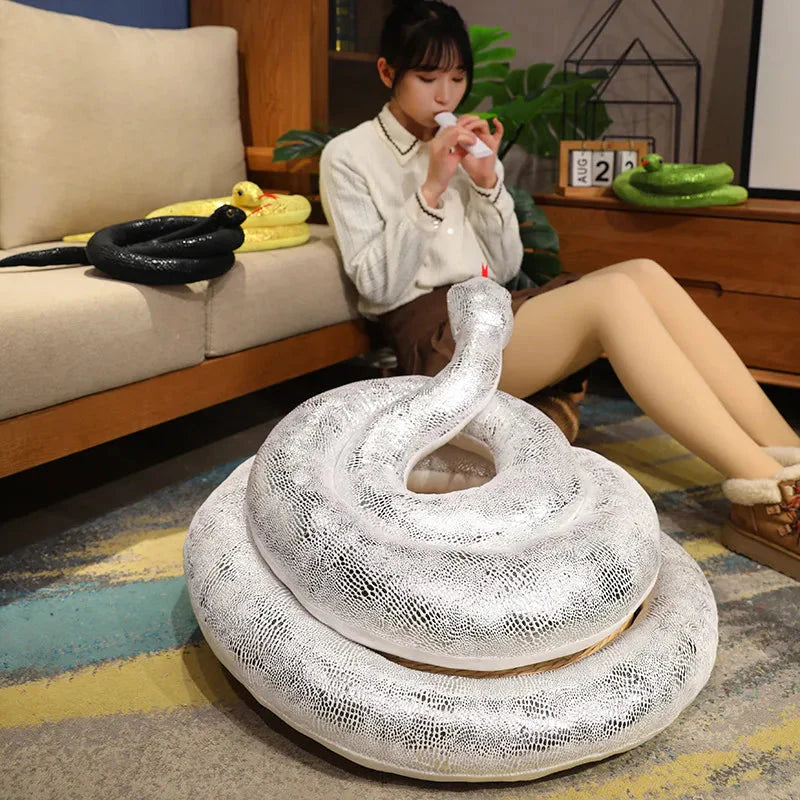 Long Shiny Snake Plushies