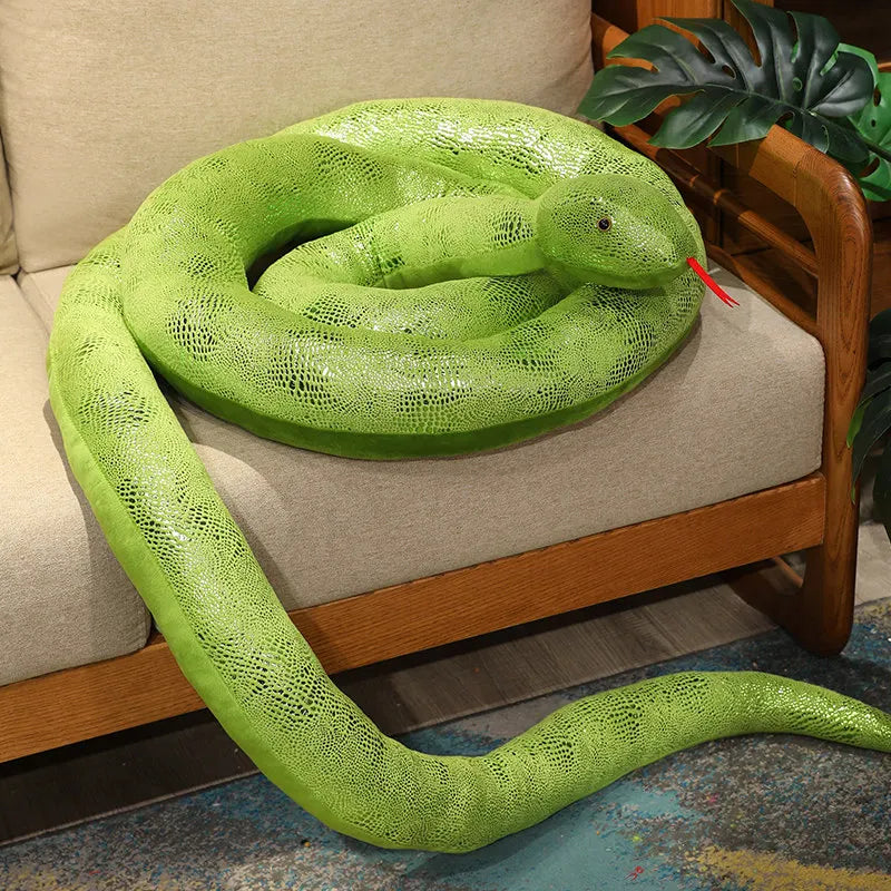 Long Shiny Snake Plushies