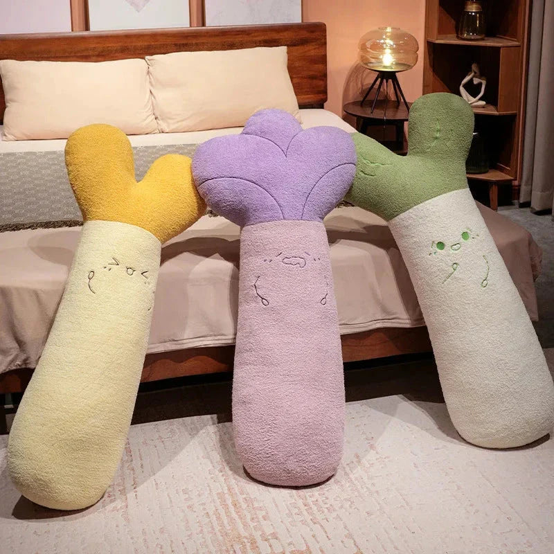 Long Snuggly Giant Vegetable Plushies