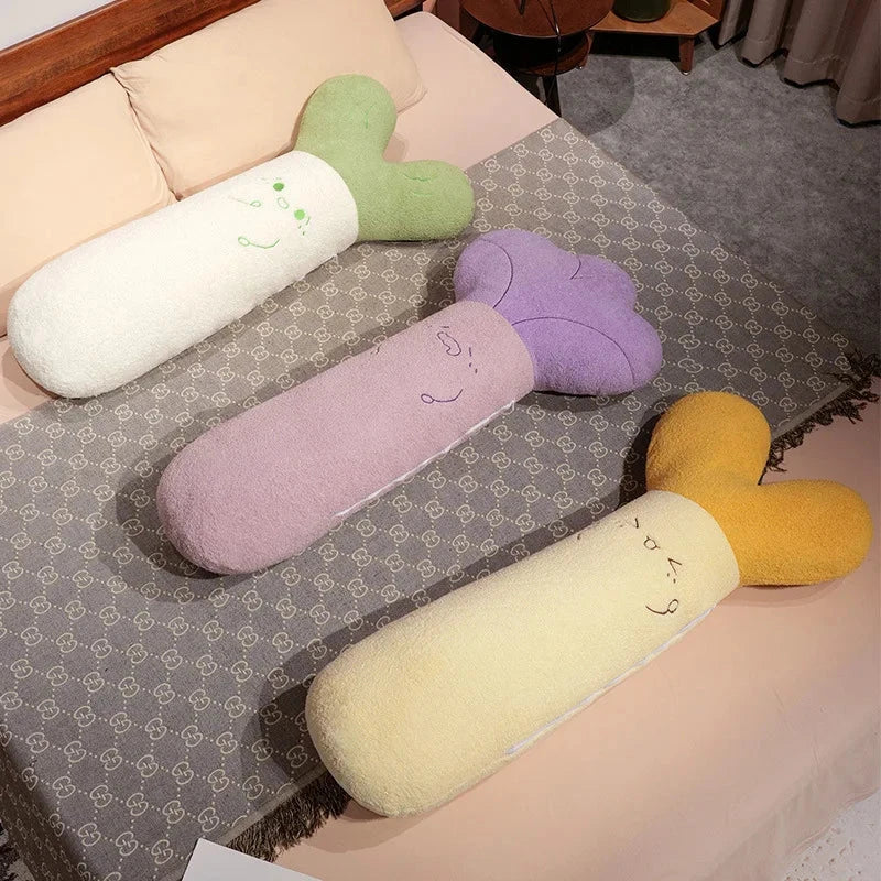 Long Snuggly Giant Vegetable Plushies