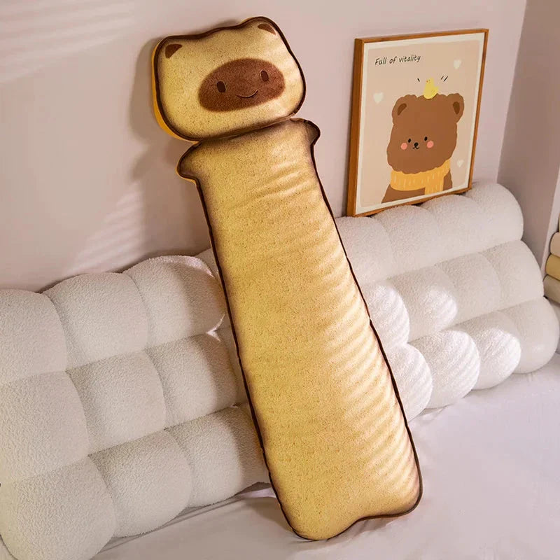 Long Snuggly Toasted Cat Plushies
