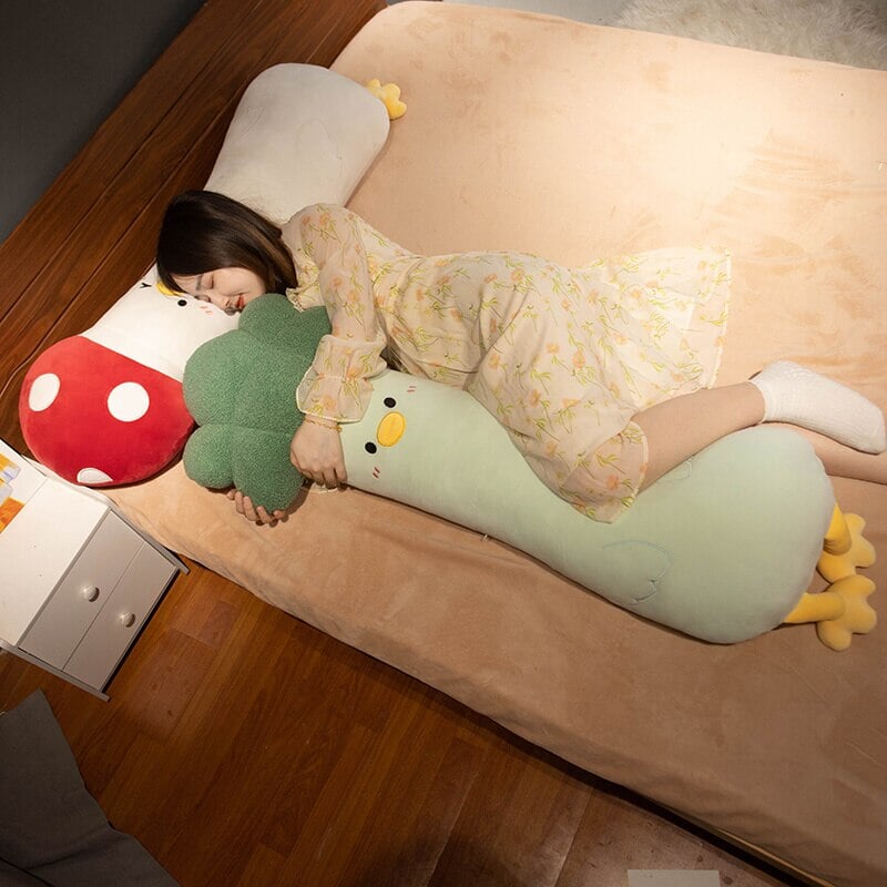 Long Vegetable Duck Family Plush Collection