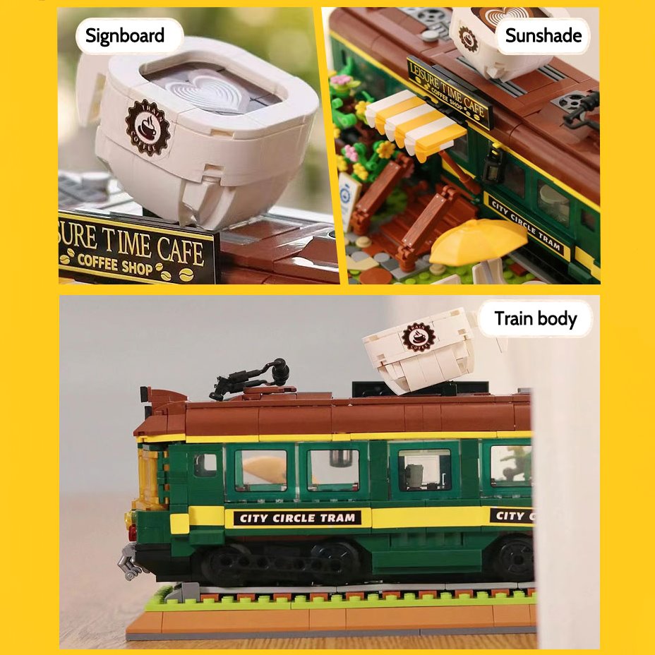 Macchiato Orient Express Micro Building Blocks