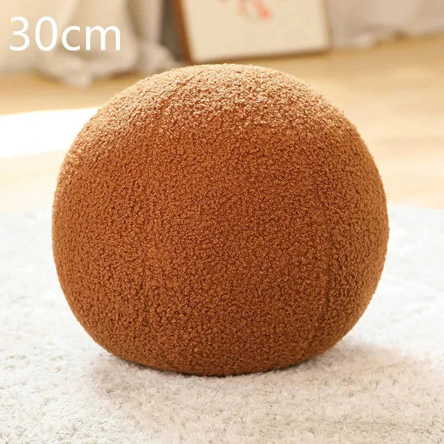Minimalist Shapes Moon Ball Pillow Plushies