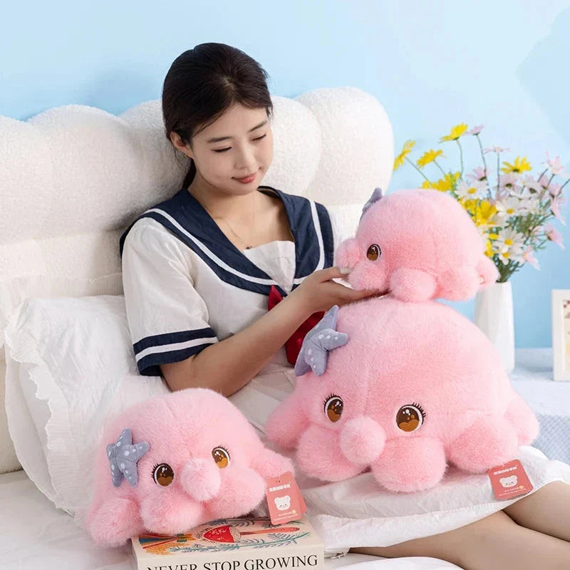 Momo the Blushy Pink Octopus Plush