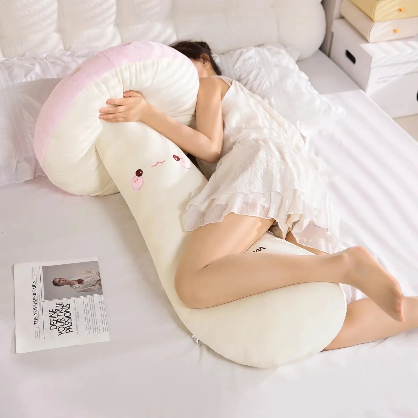 Mushie the Long Snuggly Kawaii Mushroom Plushies