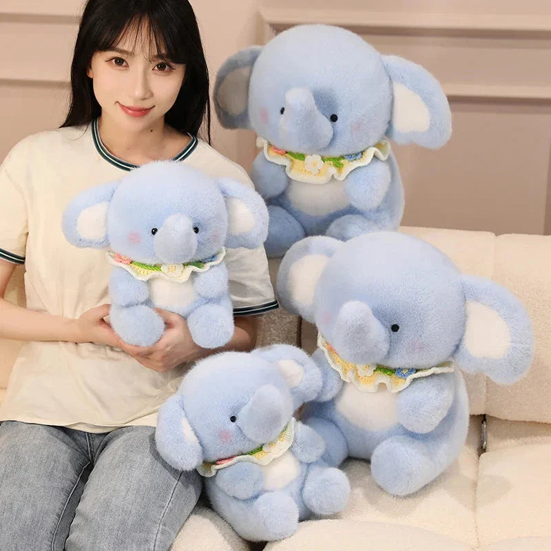 Nunu the Cloudy Blue Elephant Plush