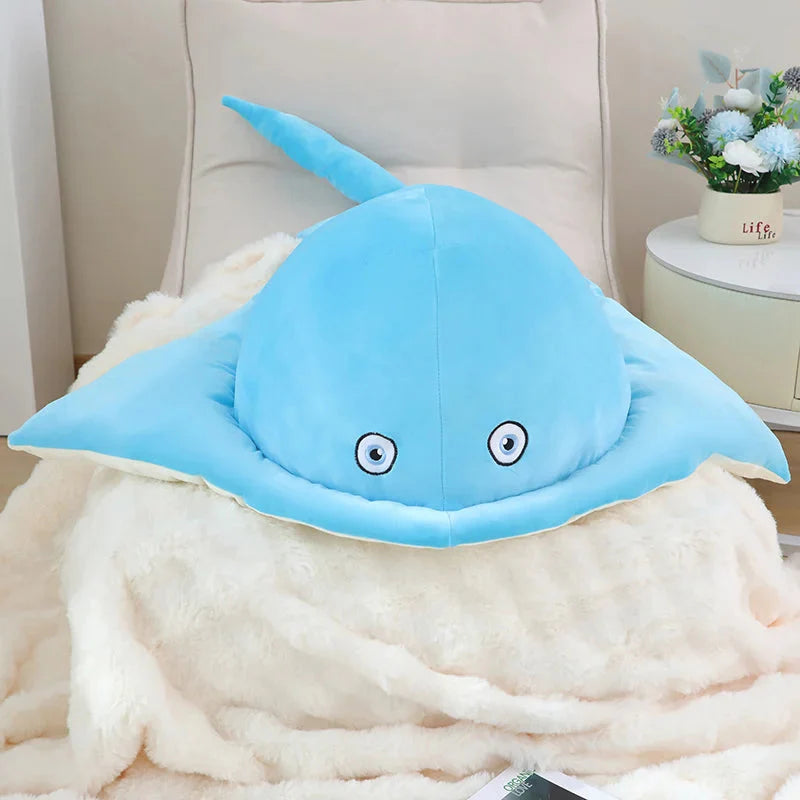 Pastel Purple Blue Stingray Plushies
