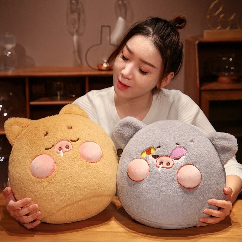 Perky Pigs Ball Plushie