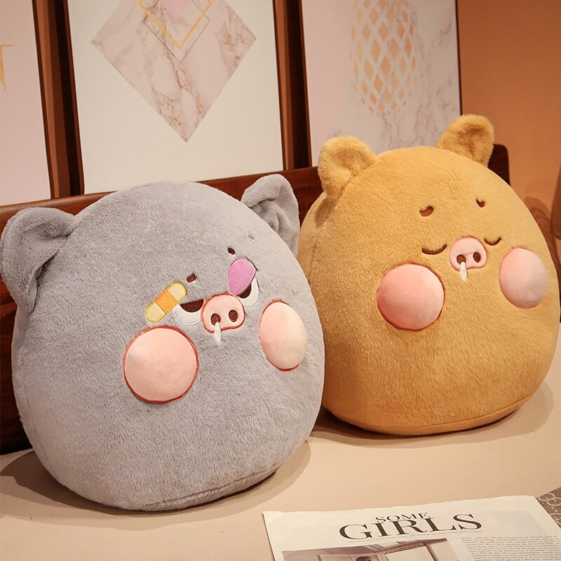 Perky Pigs Ball Plushie