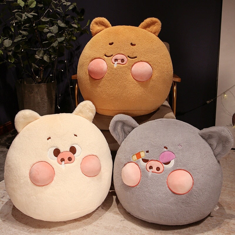 Perky Pigs Ball Plushie