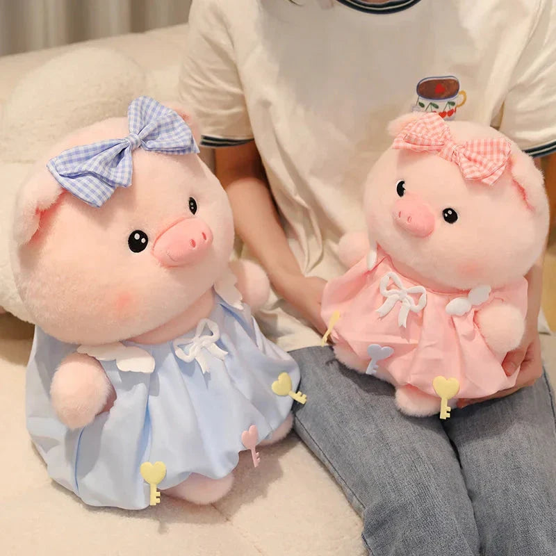 Rosie & Belle the Pretty Pink Piggy Plushies