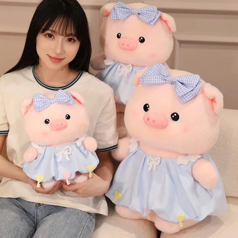 Rosie & Belle the Pretty Pink Piggy Plushies