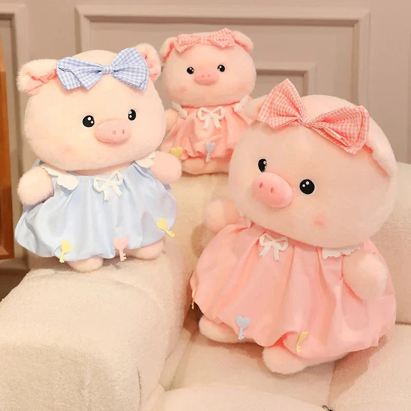Rosie & Belle the Pretty Pink Piggy Plushies