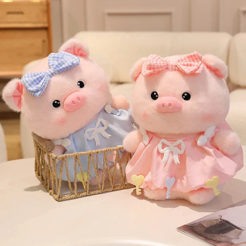 Rosie & Belle the Pretty Pink Piggy Plushies