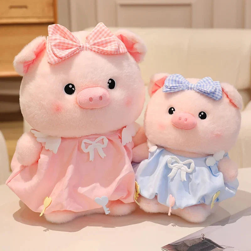 Rosie & Belle the Pretty Pink Piggy Plushies