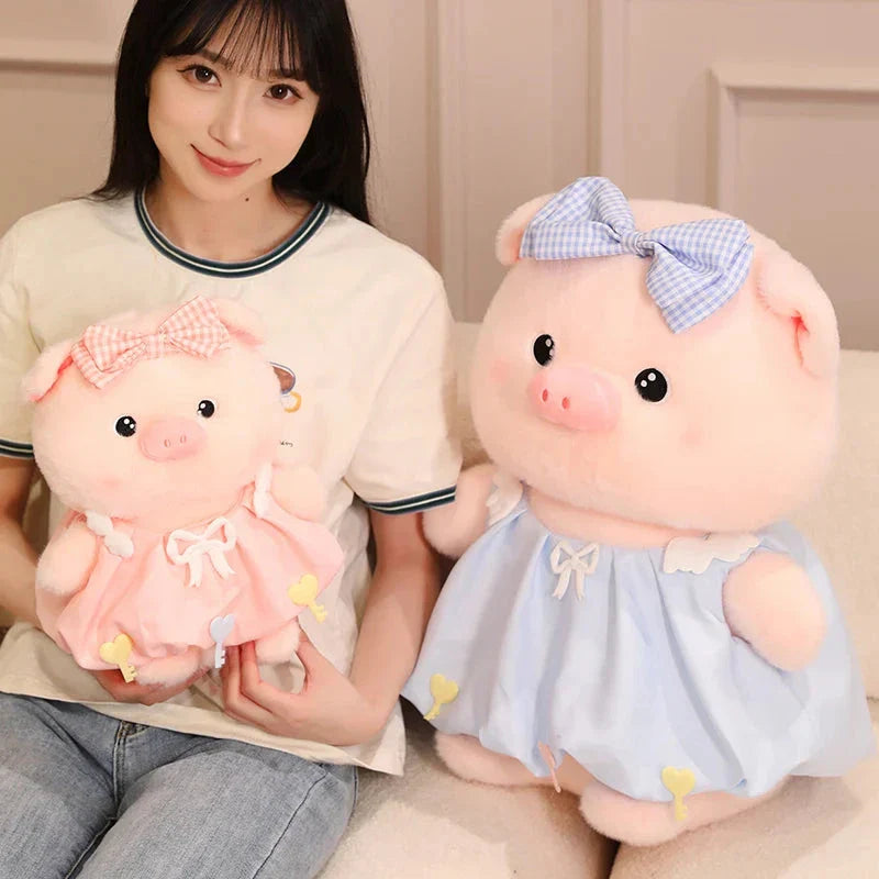 Rosie & Belle the Pretty Pink Piggy Plushies