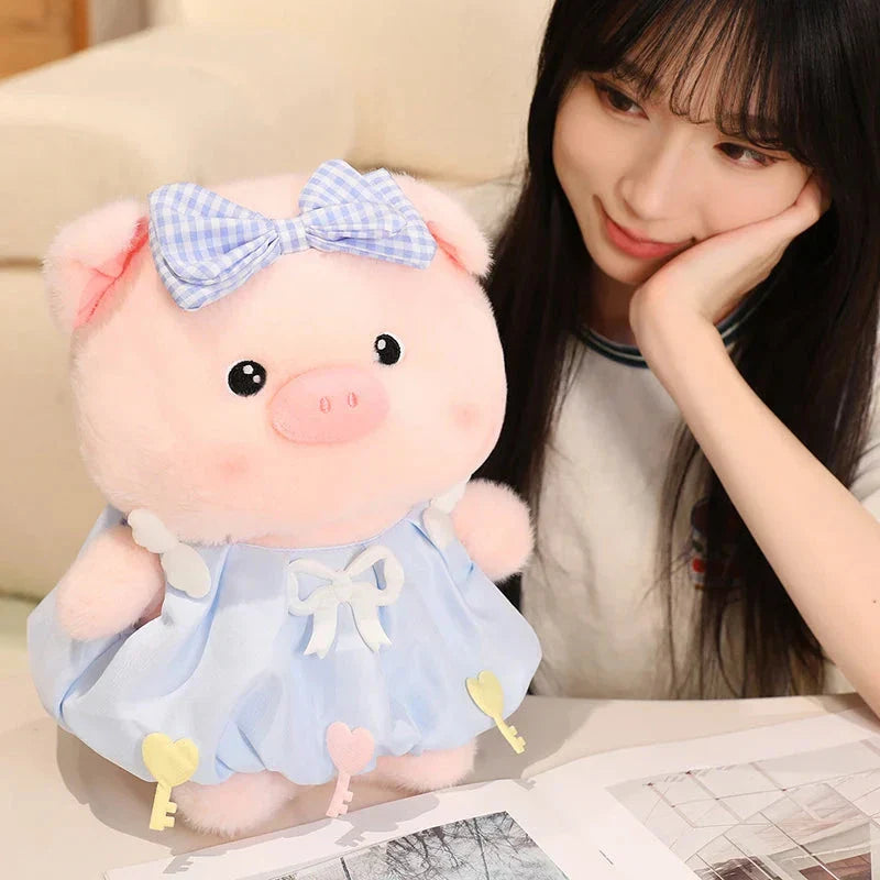 Rosie & Belle the Pretty Pink Piggy Plushies