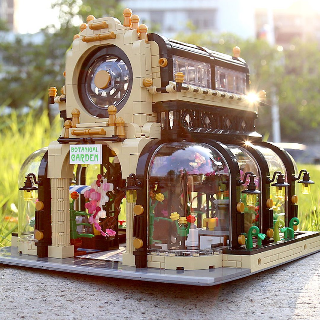 Light Up Royal Botanical Garden Building Sets