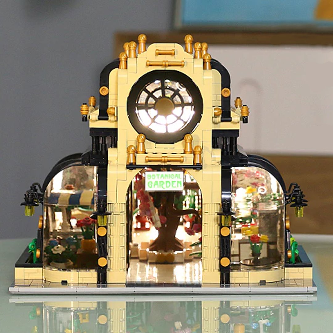 Light Up Royal Botanical Garden Building Sets