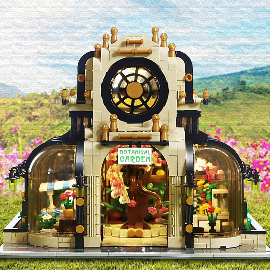 Light Up Royal Botanical Garden Building Sets