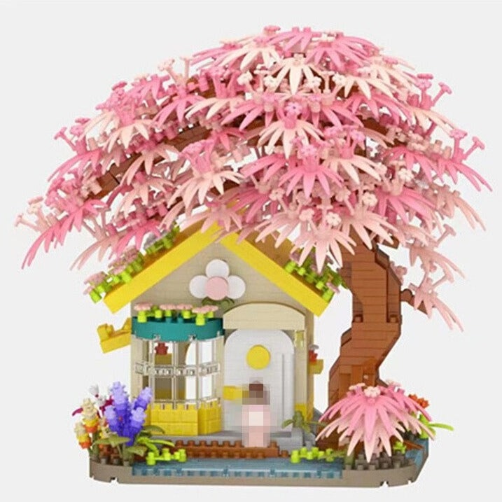 Sakura Cottage Micro Building Set